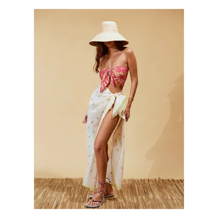 Soleil Soleil Paréo Square Fellow Coton Bio | Ecru