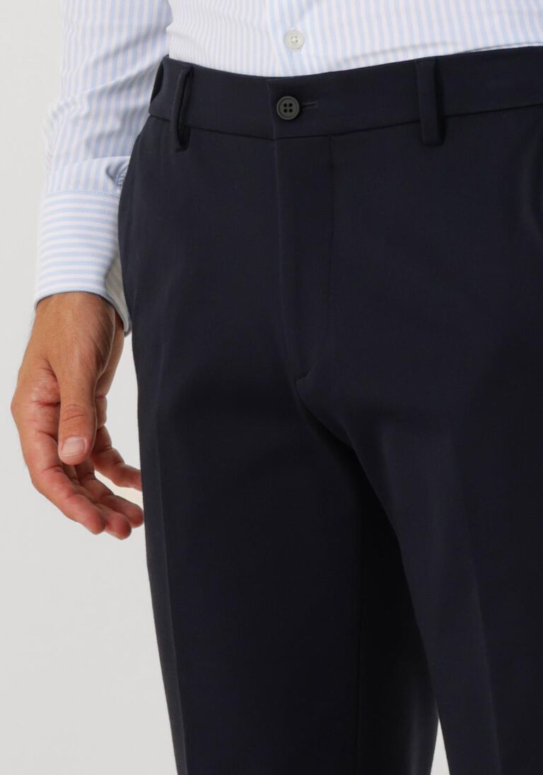 donkerblauwe berwich pantalon morello elax