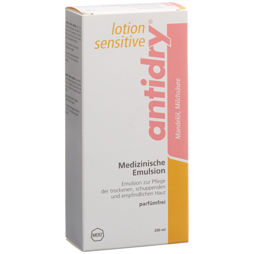 ANTIDRY Lotion sensitive Emuls parfumfrei Fl 200 ml