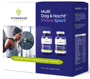 Vitakruid Multi Dag & Nacht Vrouw Sport 180TB
