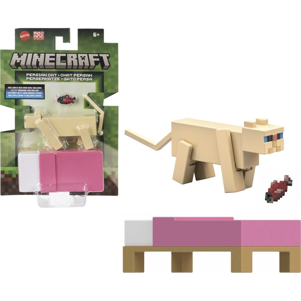 Minecraft - Biome Builds - 8cm- Persian Cat (JCN30)