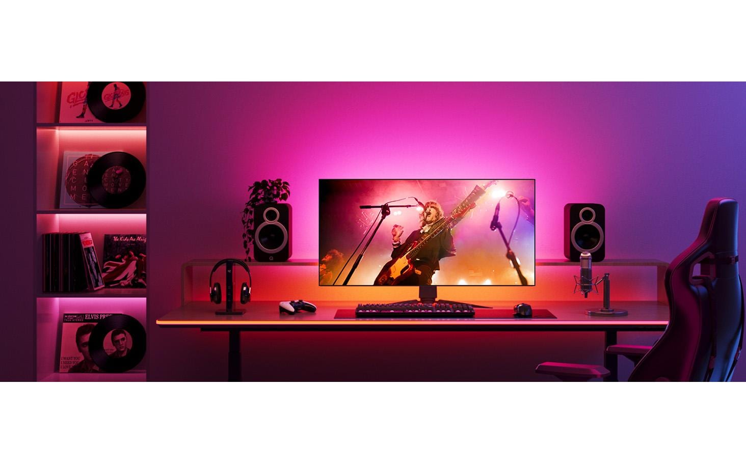 LED Stripe Gaming G1, Wi-Fi + Bluetooth, RGBIC, 27