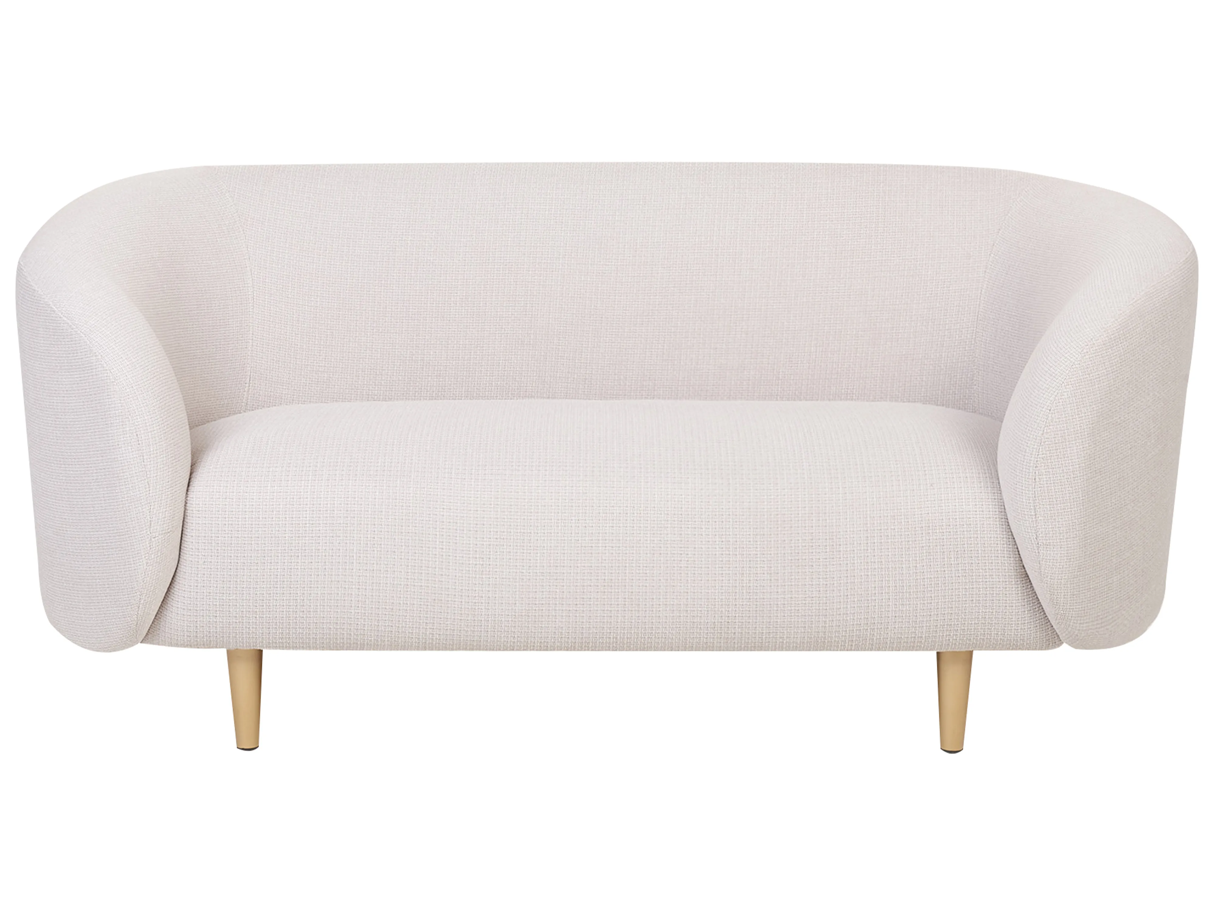 Bank 2-zits LOEN Stof Lichtbeige