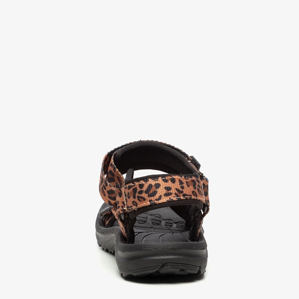Blue box meisjes sandalen met luipaardprint