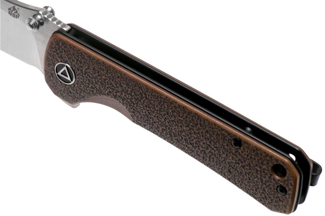 QSP Knife Hawk QS131-M Copper, Satin zakmes