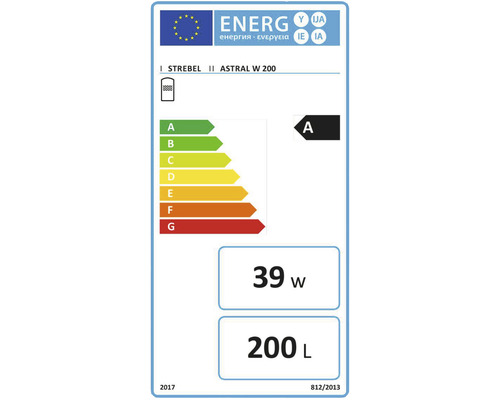 Astral W 200R warmtepomp voor warm water