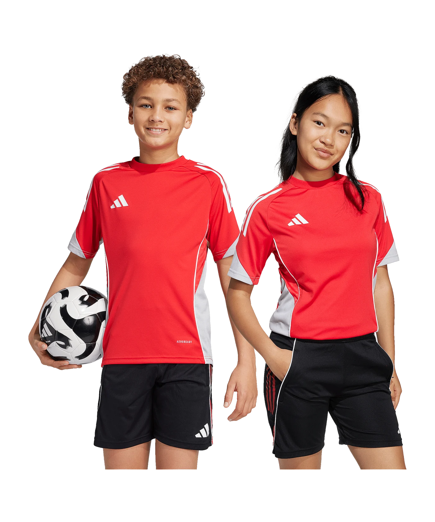 adidas Tiro 25 Competition Trainingshirt Kids Lila