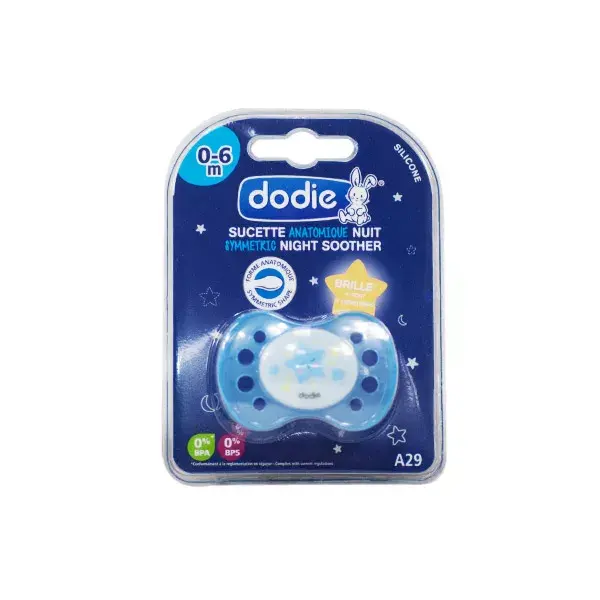 Dodie Sucette Anatomique Nuit +0m Bonne Nuit