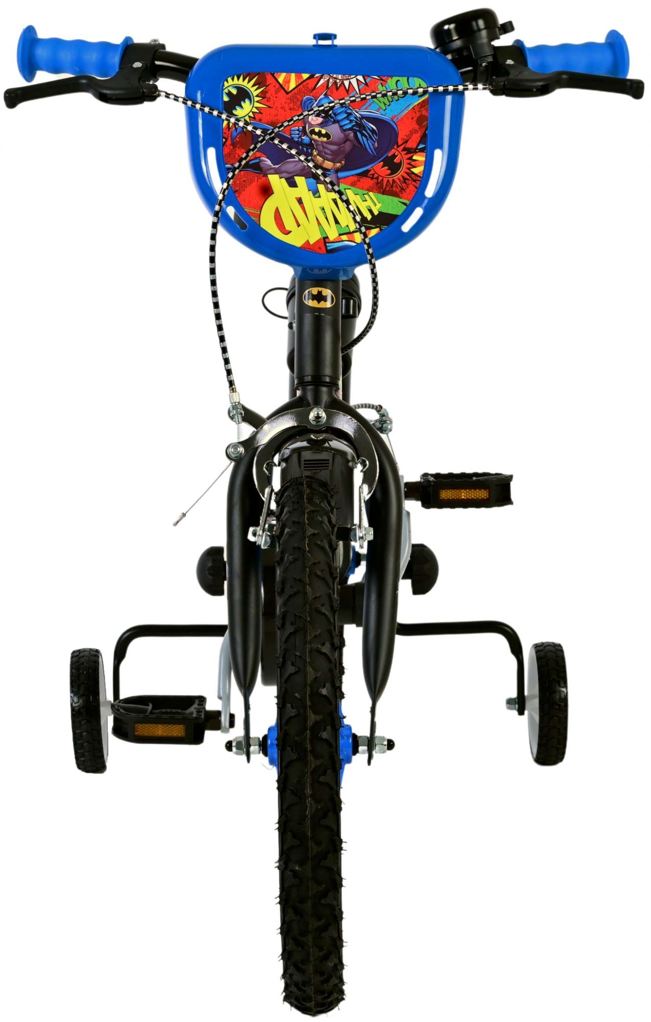 Kinderfahrrad Batman Fahrrad für Jungen 16 Zoll Kinderrad in Schwarz