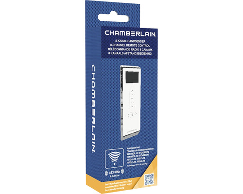 8-kanaals afstandsbediening Chamberlain RTX8P-10
