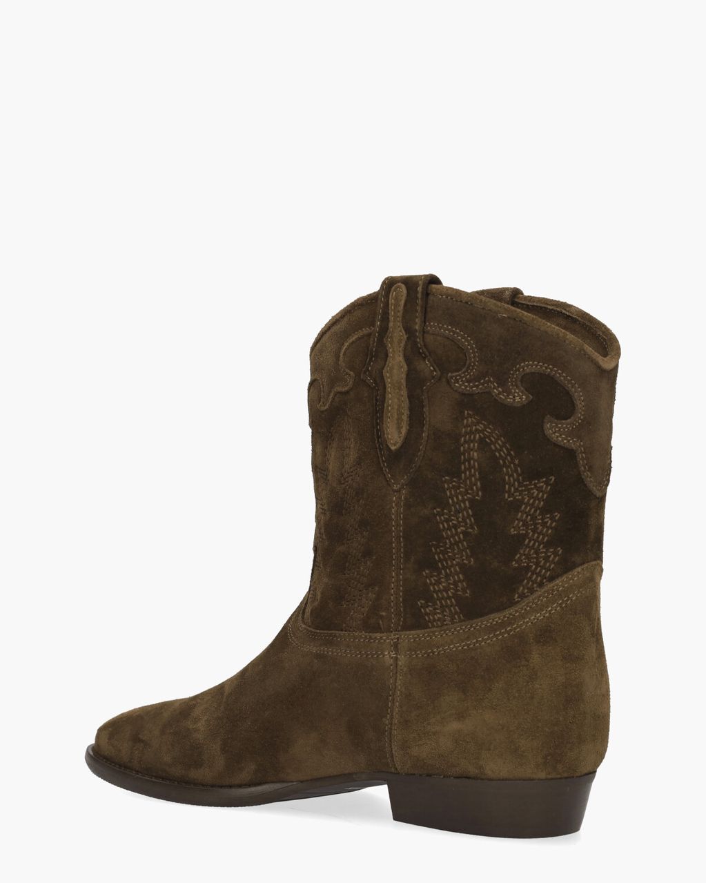 Julie Dee GD798 Donkerbruin Dames Enkelboots