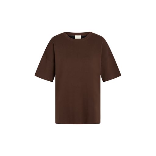Heartmade Kiman Striktrøje, Deep Brown, XL