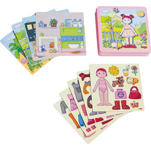 Haba magneetspel - aankleedpop lilli 7392