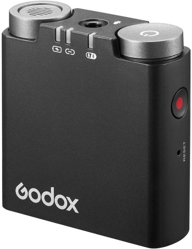 Godox - Virso TX - Draadloze Microfoonzender - Zwart - Inclusief Lavaliermicrofoon
