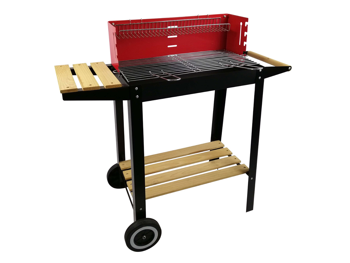 BBQ Collection Houtskoolbarbecue op wielen