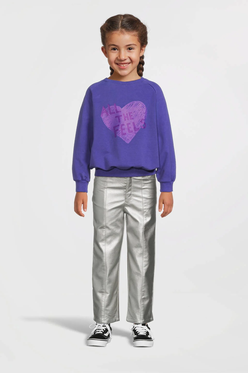 Your Wishes sweater paars