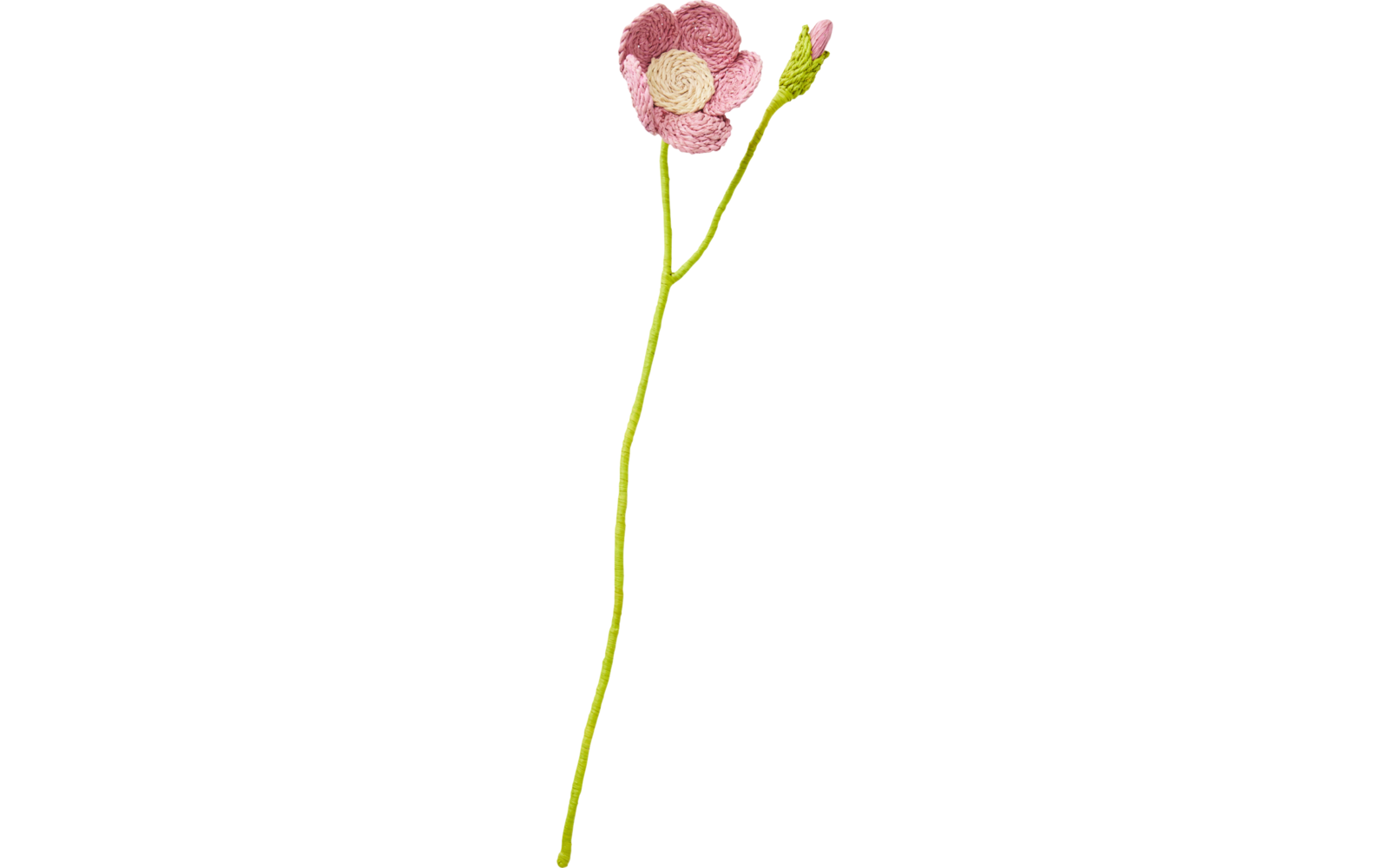 Rice Raffia Blume Rosa