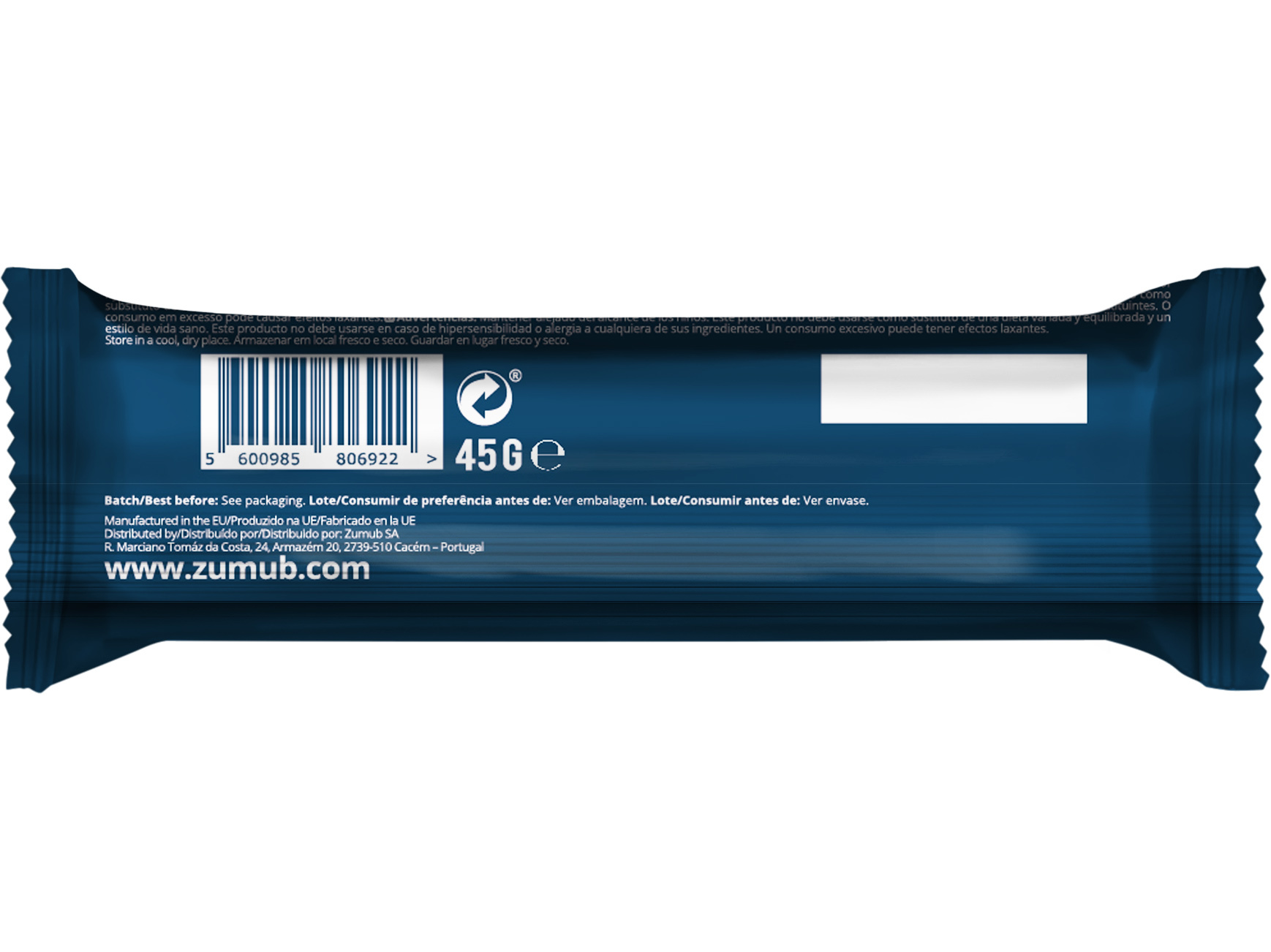 BARRAS ZUMUB AMENDOIM CARAMELO 31G