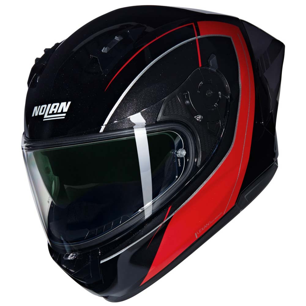 Nolan - Casque N60-6 Sport Mesmerico Noir / Rouge / Métal