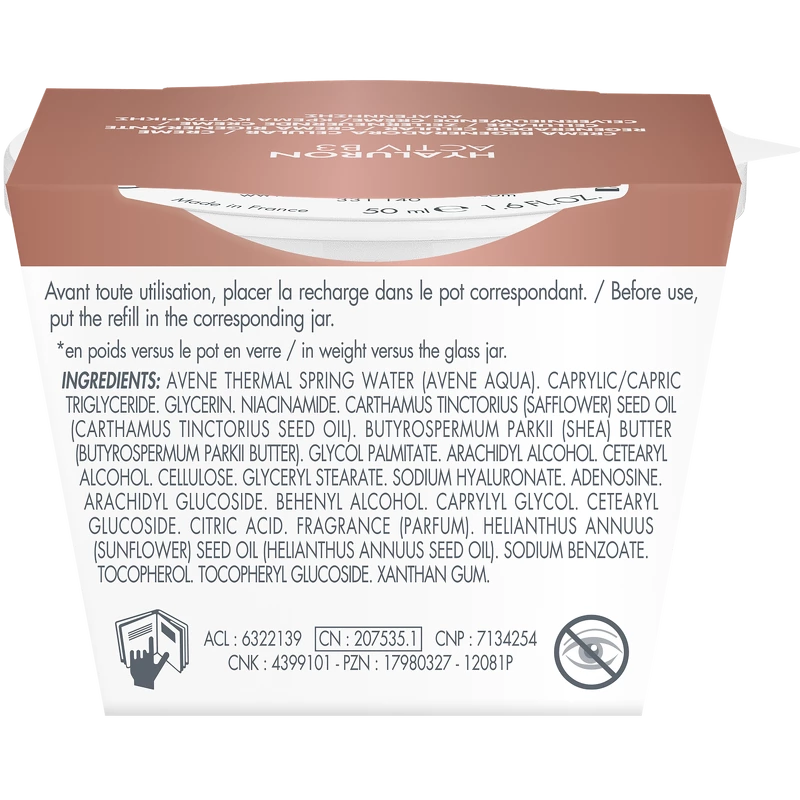 Avène Hyaluron Activ B3 Cell Renewal Day Cream Refill 50 ml