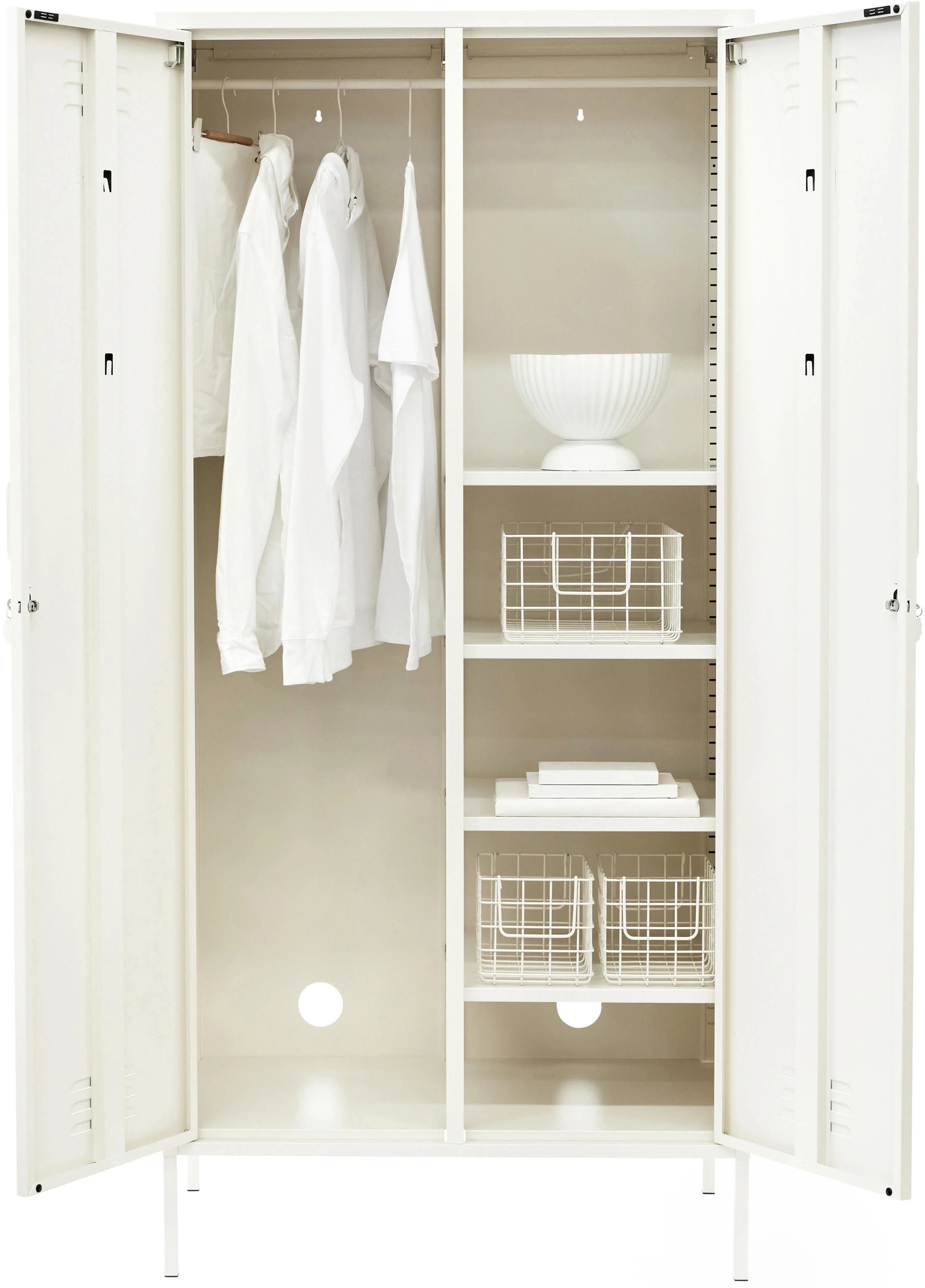 Metalen opbergmanden The Baskets, set van 3