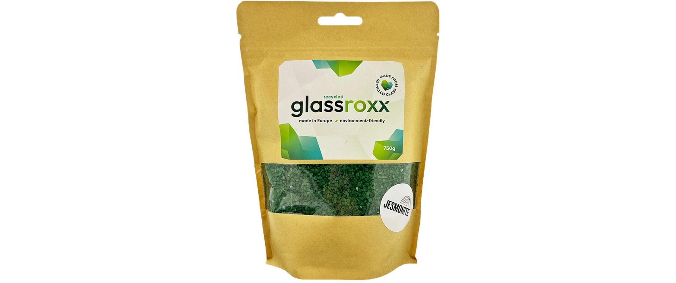 Versiegelung Glass Roxx 750g, GrünGlasgranulat