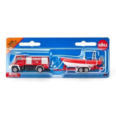 Unimog Fire Engine W/Boat