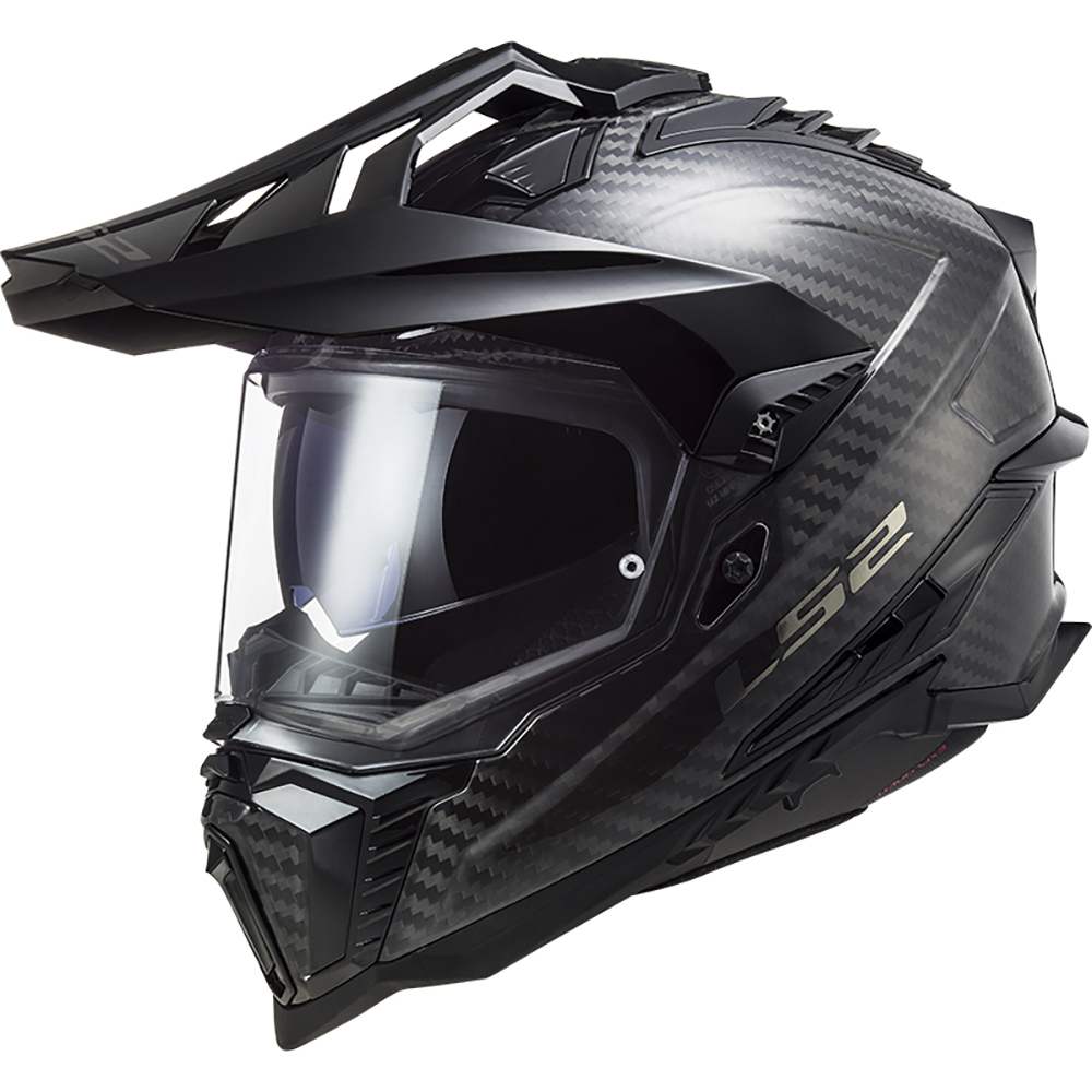 LS2 - Casque MX701 Explorer Carbon Solid Carbone