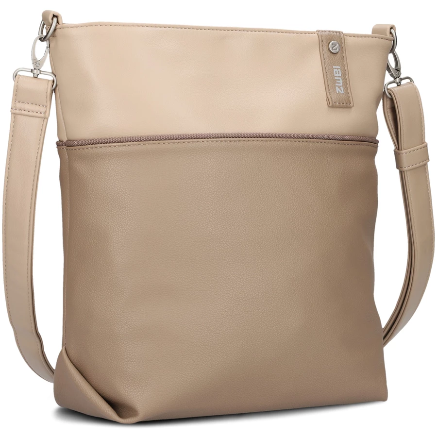 zwei Jana J12 - Schultertasche 33 cm hazel
