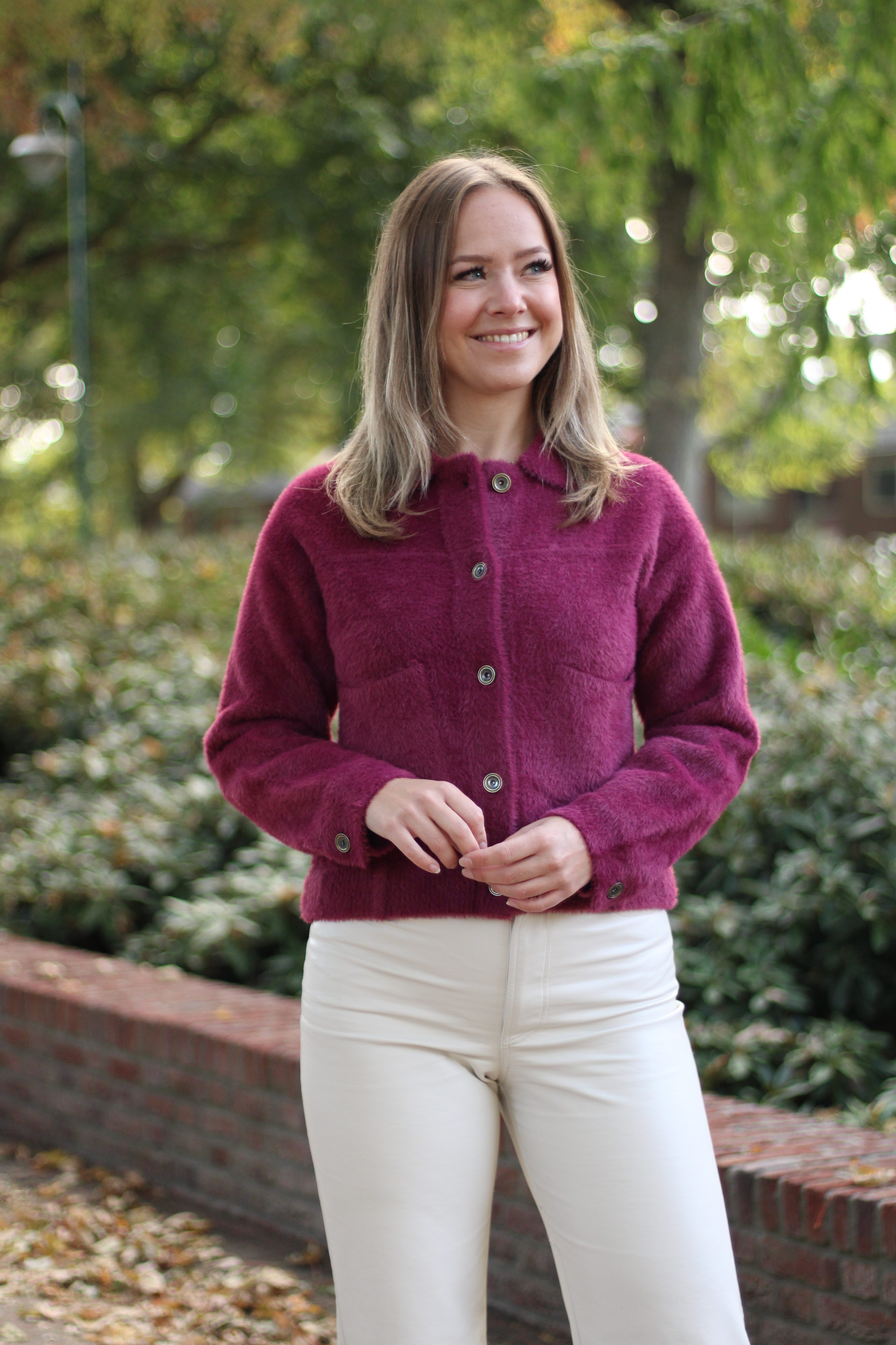 Rino & Pelle - Bubbly Boxy Jacket - Sugar Plum
