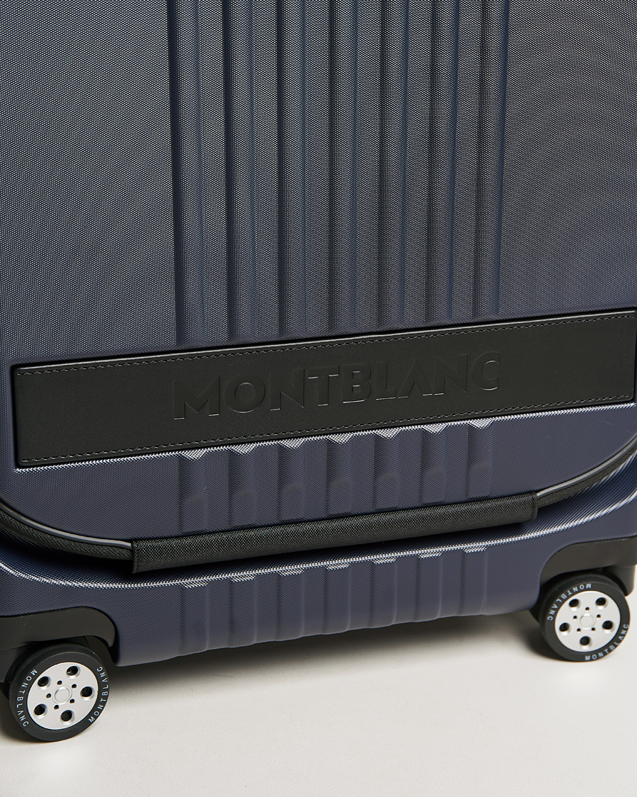 Montblanc Trolley Cabin w. Pocket 4 Wheels Blue