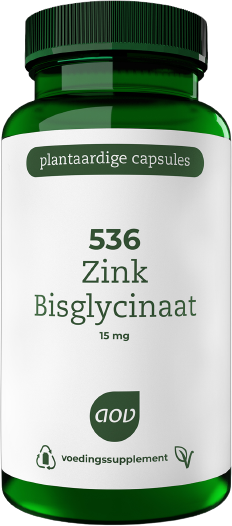 AOV 536 Zink Bisglycinaat 120 vegacaps