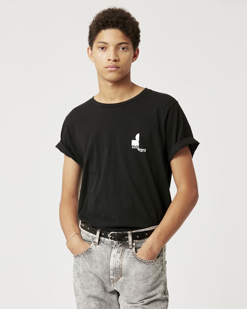 TEE-SHIRT EN COTON ET LOGO ZAFFERH