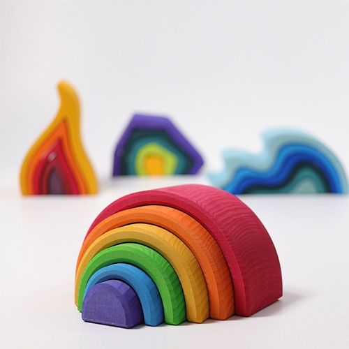 Grimm's regenboog stapeltoren - 6 bogen 17 cm