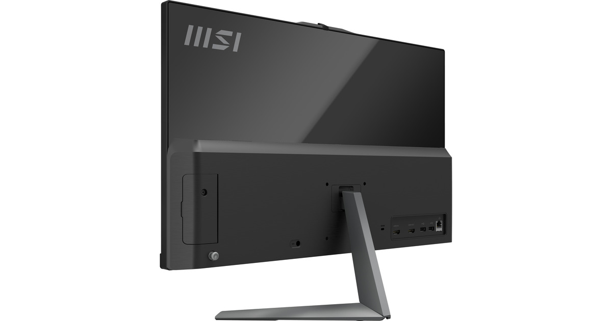 MSIModern AM242 1M-1221EU all-in-one pc  (Zwart | Core 3 100U | Intel Graphics | 8 GB | 256 GB SSD)