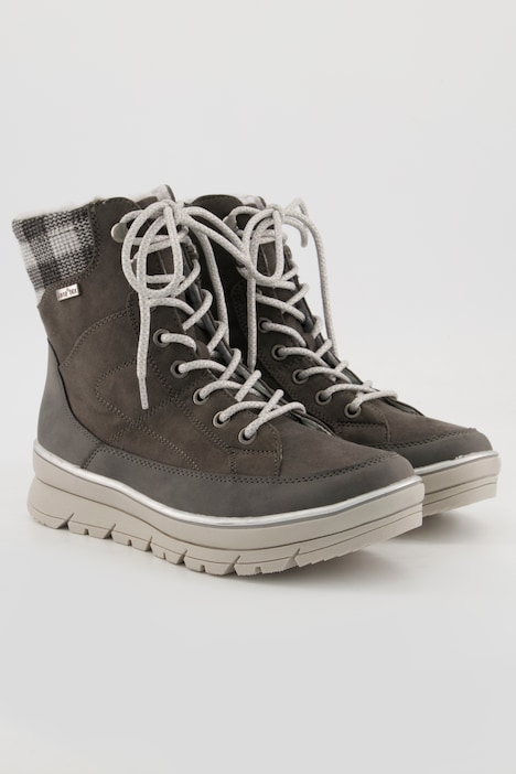 Schnür-Boots, Jana Shoes, recycelt, Weite H