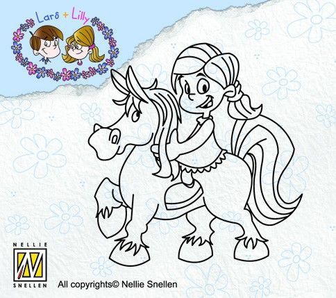 Lila008 Clear stamp Amazone