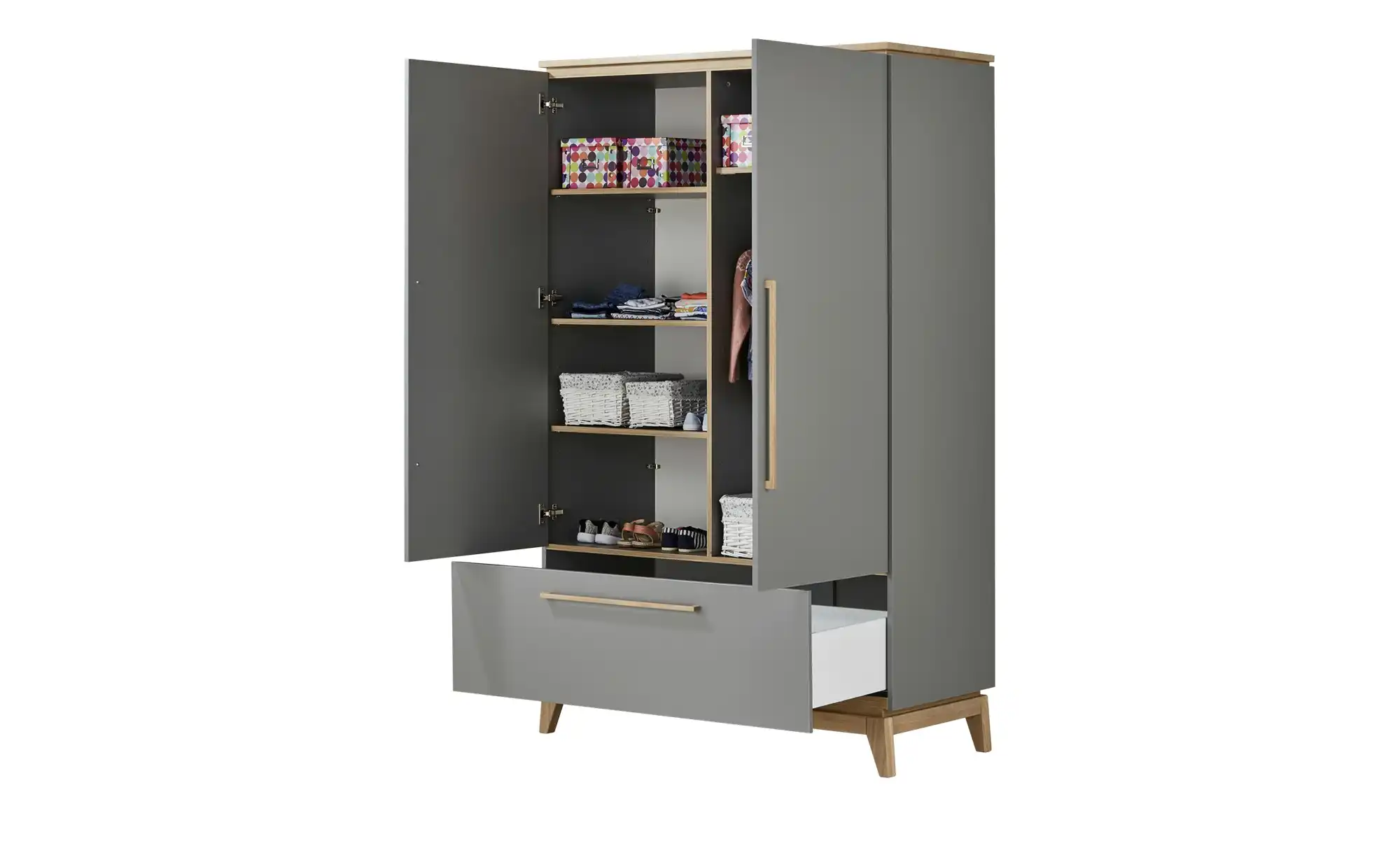 PAIDI Kleiderschrank 2-türig Sten