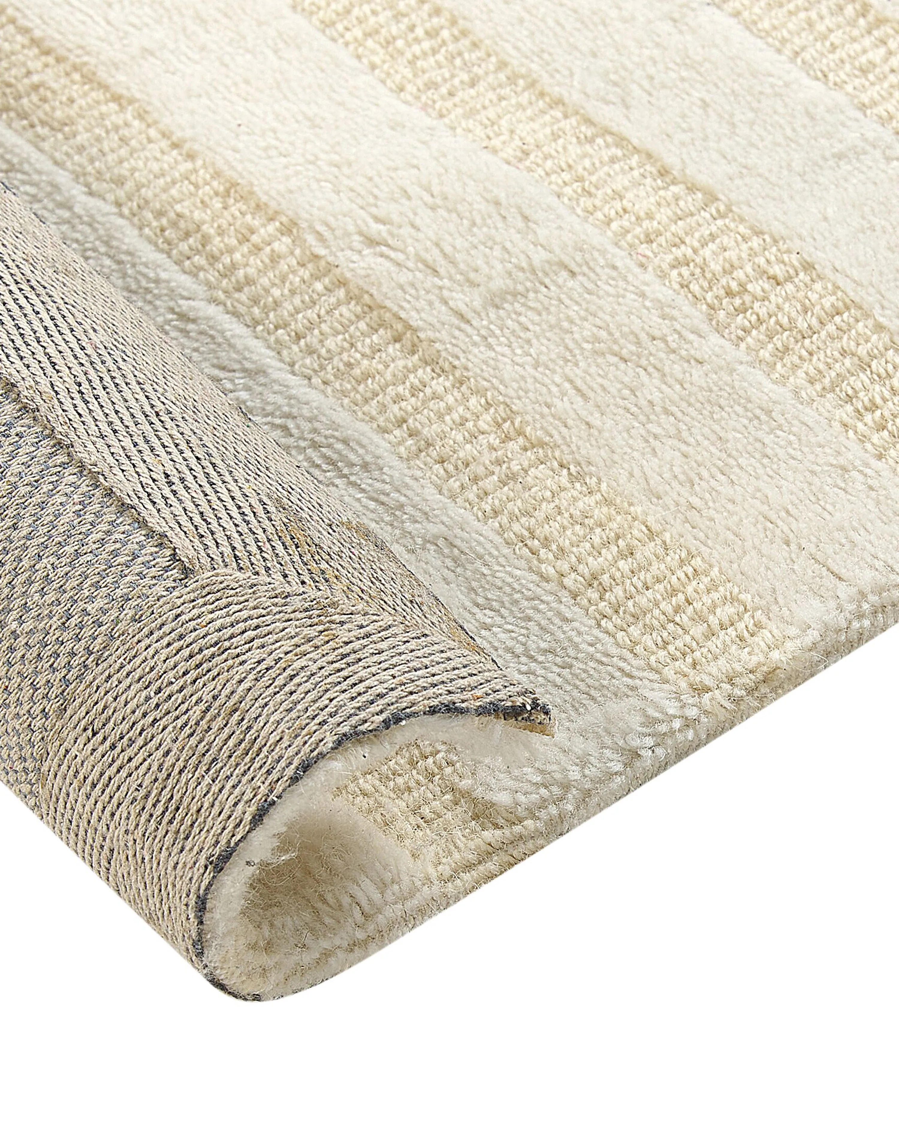 Vloerkleed ABEGUM Beige 200 x 300 cm Wol