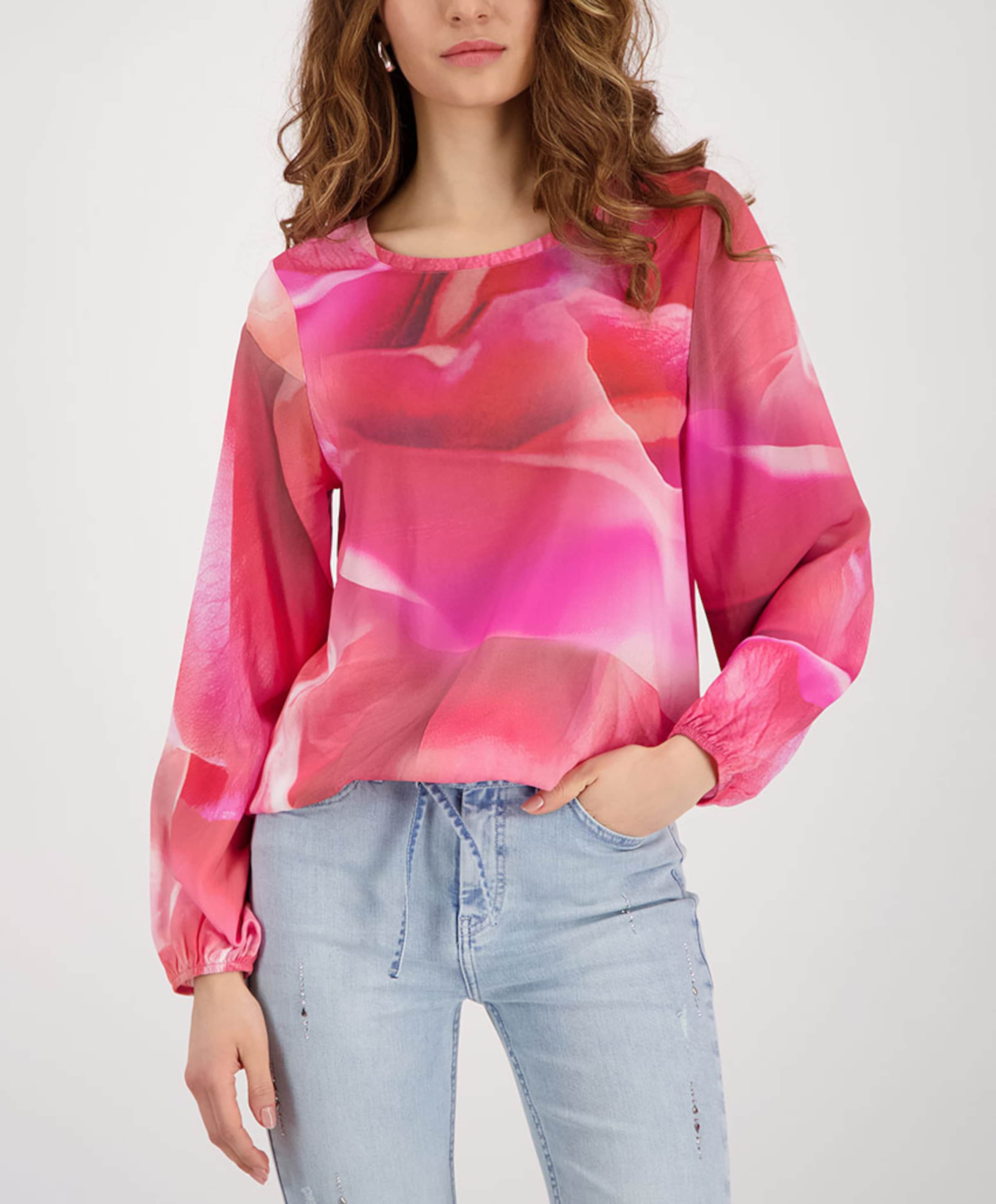 Monari Dames blouse roze