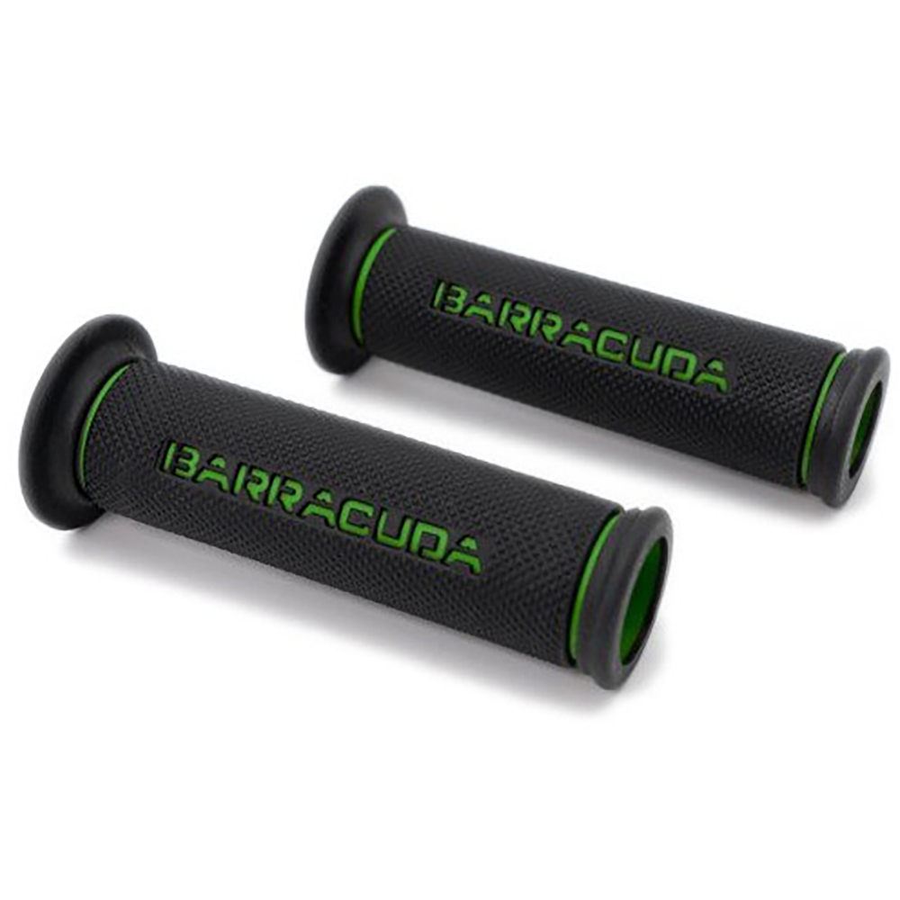 Barracuda - Poignées Basic Racing Grips Noir / Vert