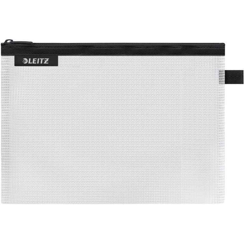 Leitz Traveller Beutel M, wasserabweisend, transparent/schwarz