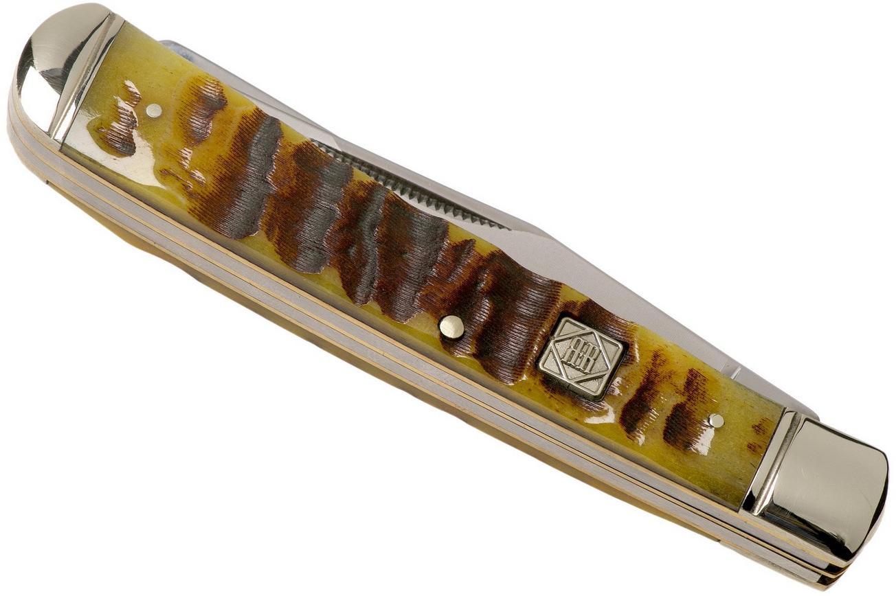 Rough Ryder Ram’s Horn Bone Trapper RR1509 zakmes