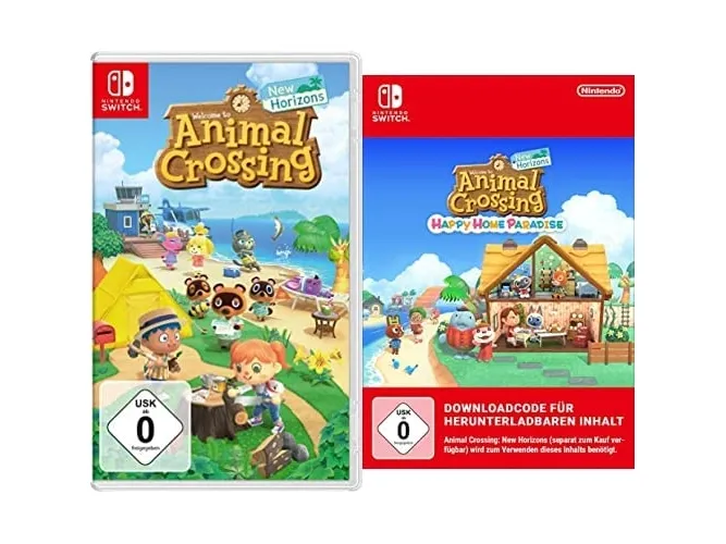 Animal Crossing New Horizons - Nintendo Switch - Tysk