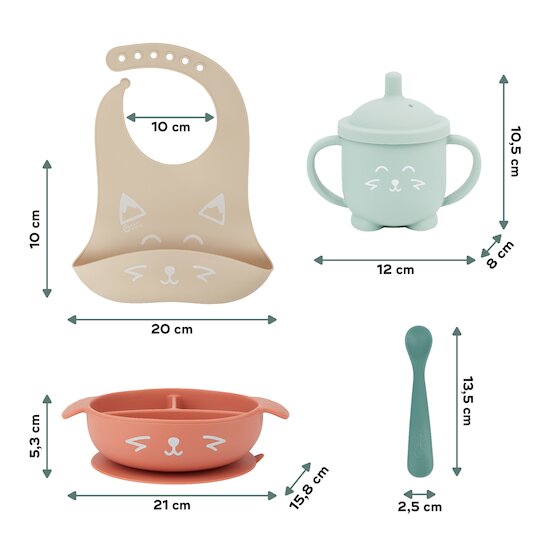 Coffret Repas Learn'Isy   Renard        de               Babymoov