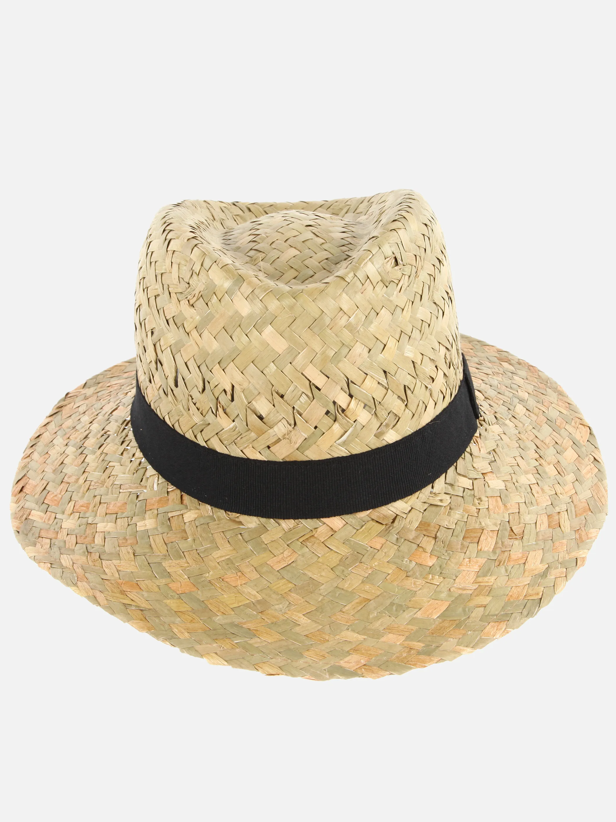 Herren Strohhut mit Ripsband