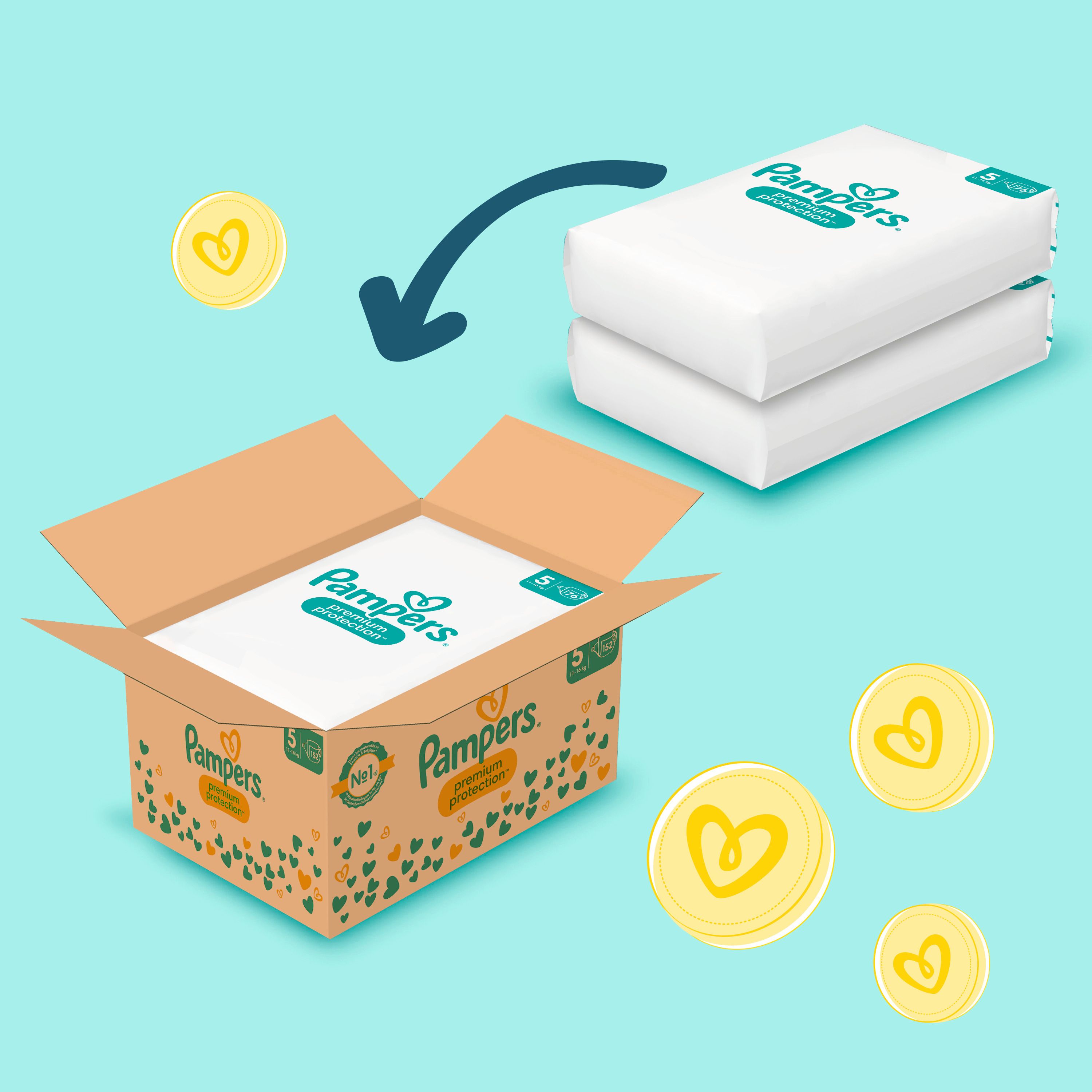 Pampers - Windeln 
