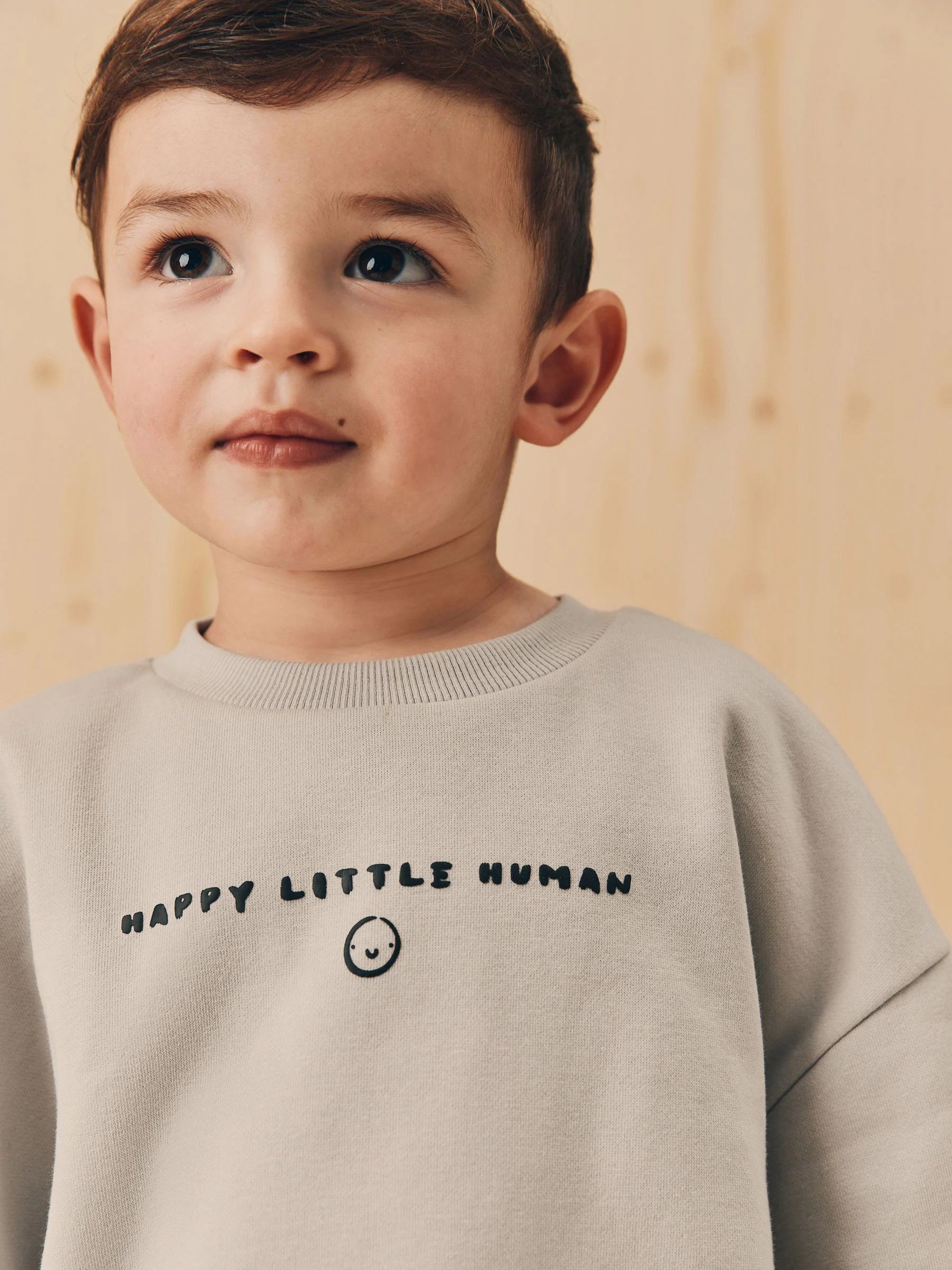 Zwart/wit met print - Set met sweatshirt en joggingbroek met strepen (3mnd-7jr)