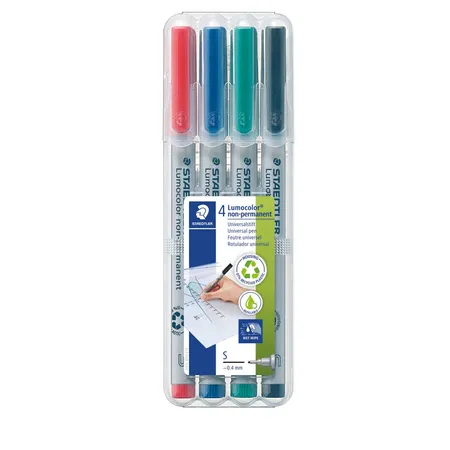 STAEDTLER® Lumocolor® non-permanent pen 311, 4 Stück