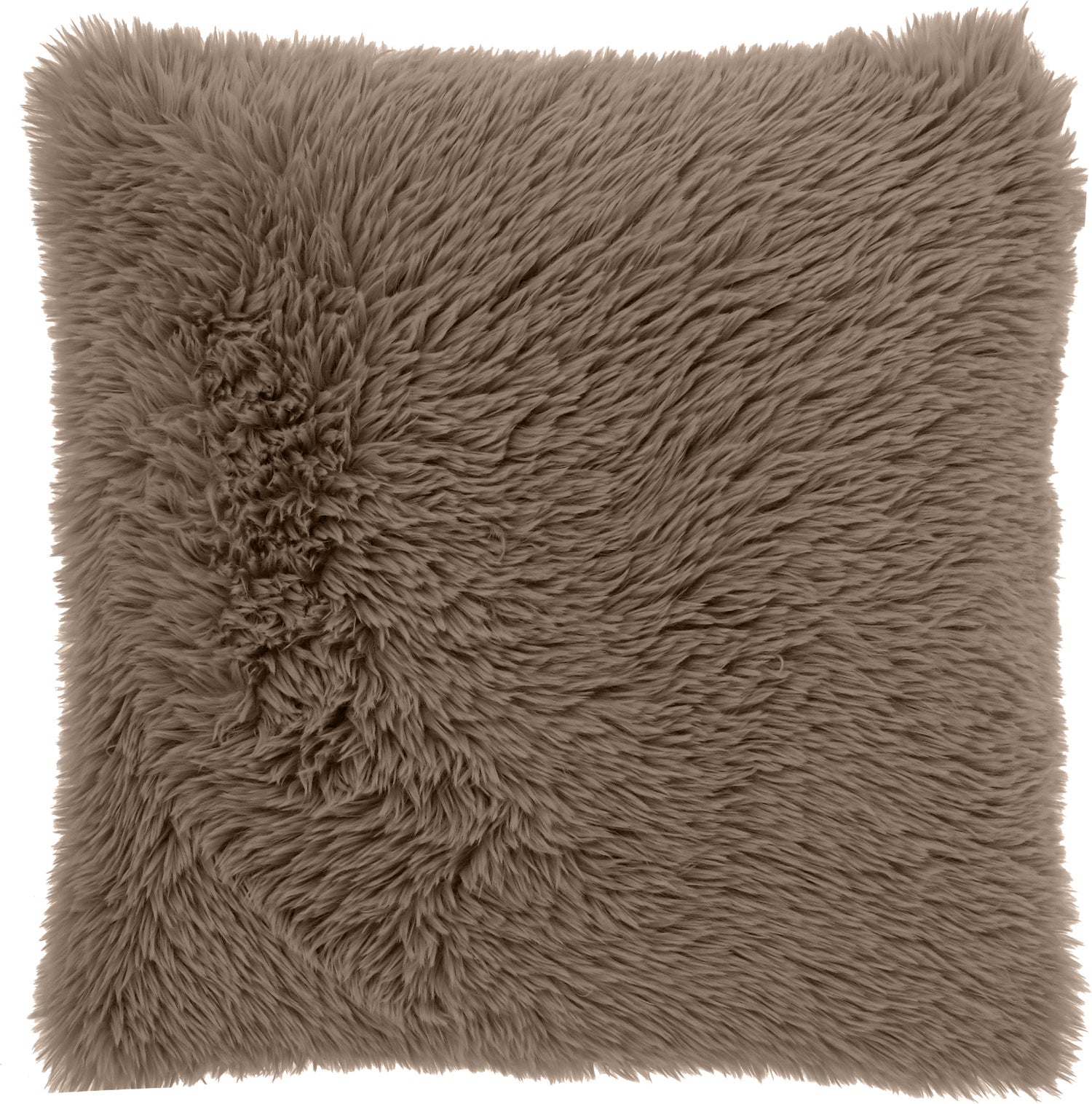Unique Living sierkussen Mats taupe 45 x 45 cm